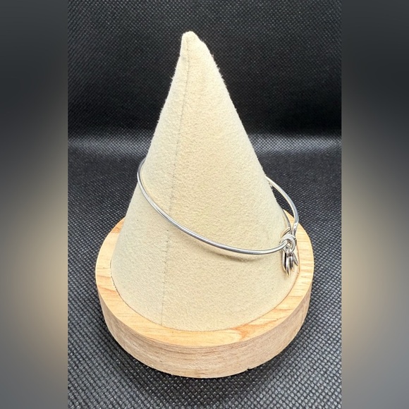 🍍ALEX AND ANI🍍Pineapple Charm Bangle in Rafaelian Silver/EUC - Picture 4 of 8